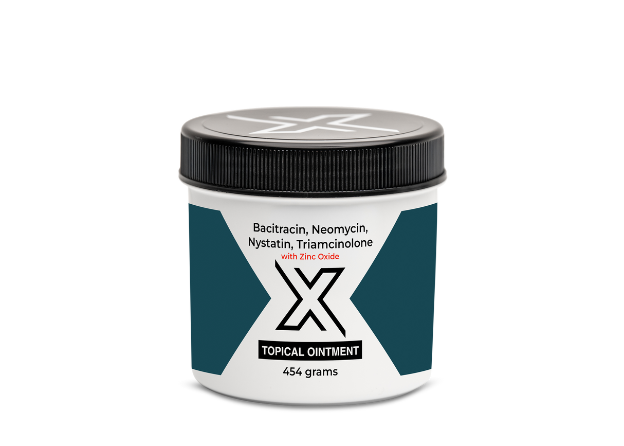 Bacitracin/Neomycin/Nystatin/Triamcinolone with Zinc Topical Ointment